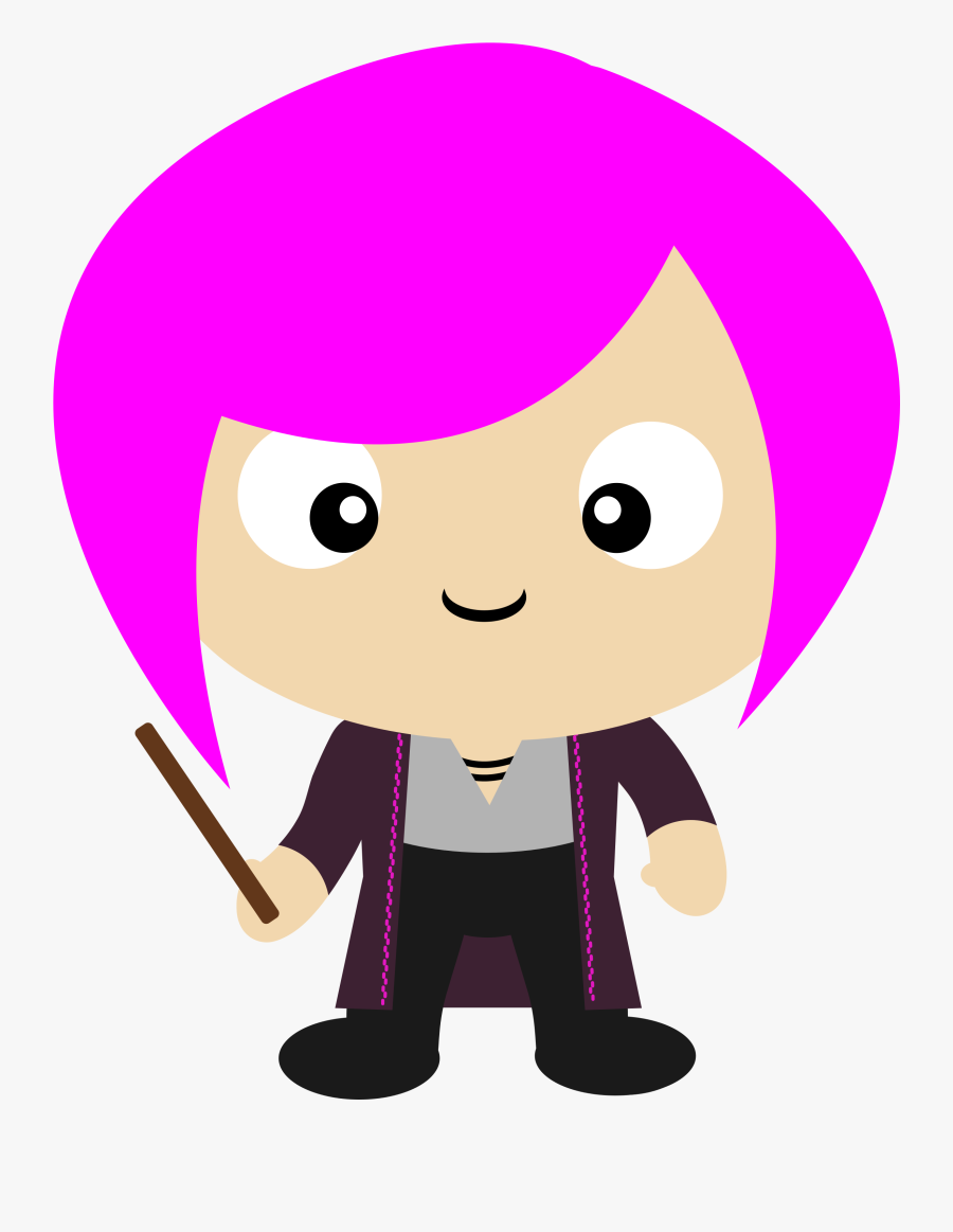 Nymphadora Tonks, The Pink Form - Harry Potter Characters Clipart, Transparent Clipart