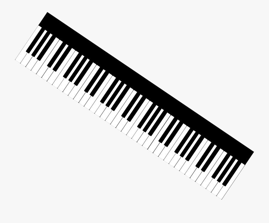 Piano Clipart Vector Real Electrical - Piano Vector Keyboard, Transparent Clipart