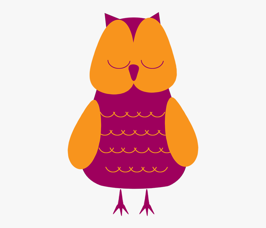 Sleeping Owl Clipart - Sleeping Owl Png, Transparent Clipart