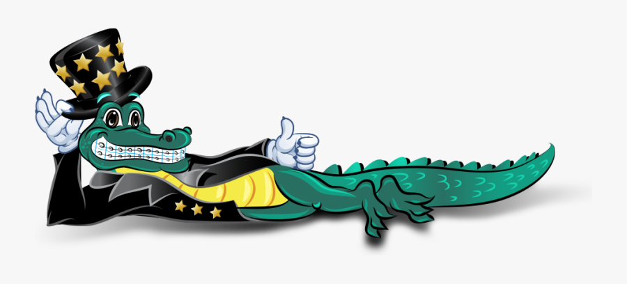 Transparent Cartoon Alligator Png - Illustration, Transparent Clipart