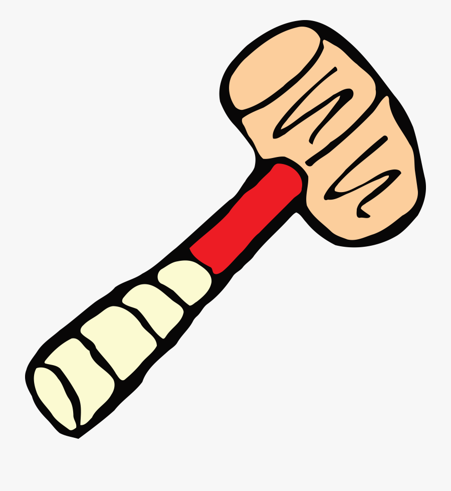 Roughly Drawn Icons Png - Hammer Clipart, Transparent Clipart