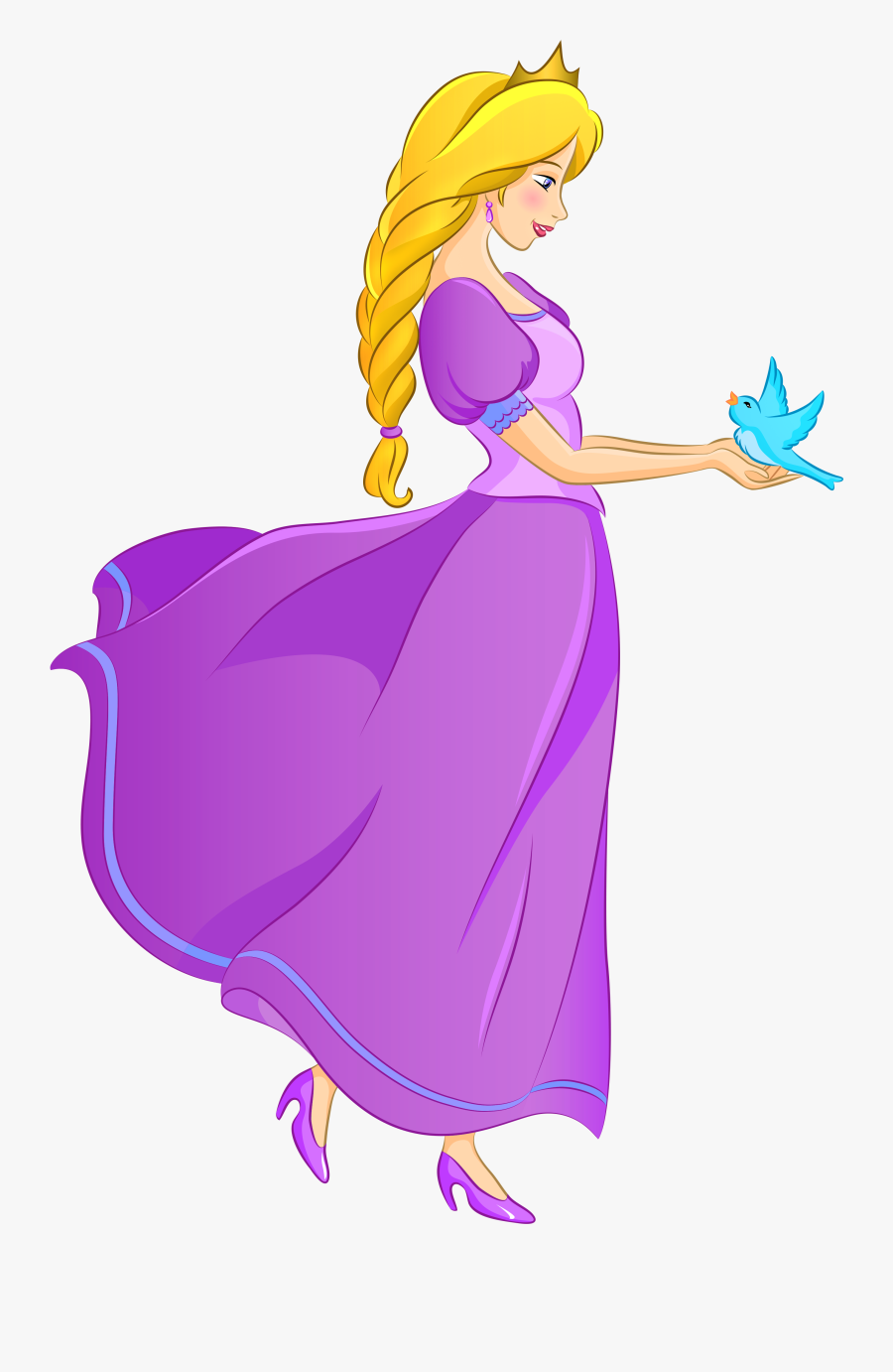Images For Disney Princess Castle Clipart - Cute Princess Cartoon Characters, Transparent Clipart