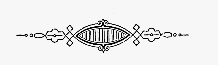 Scroll Clipart Victorian - Scroll Line Art Transparent Victorian, Transparent Clipart