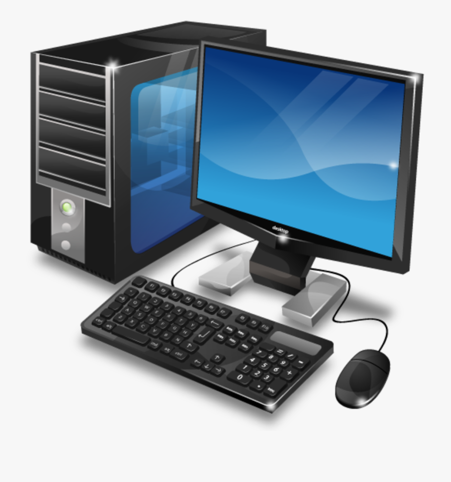 Desktop Computer Clipart Png - Компьютер Пнг, Transparent Clipart