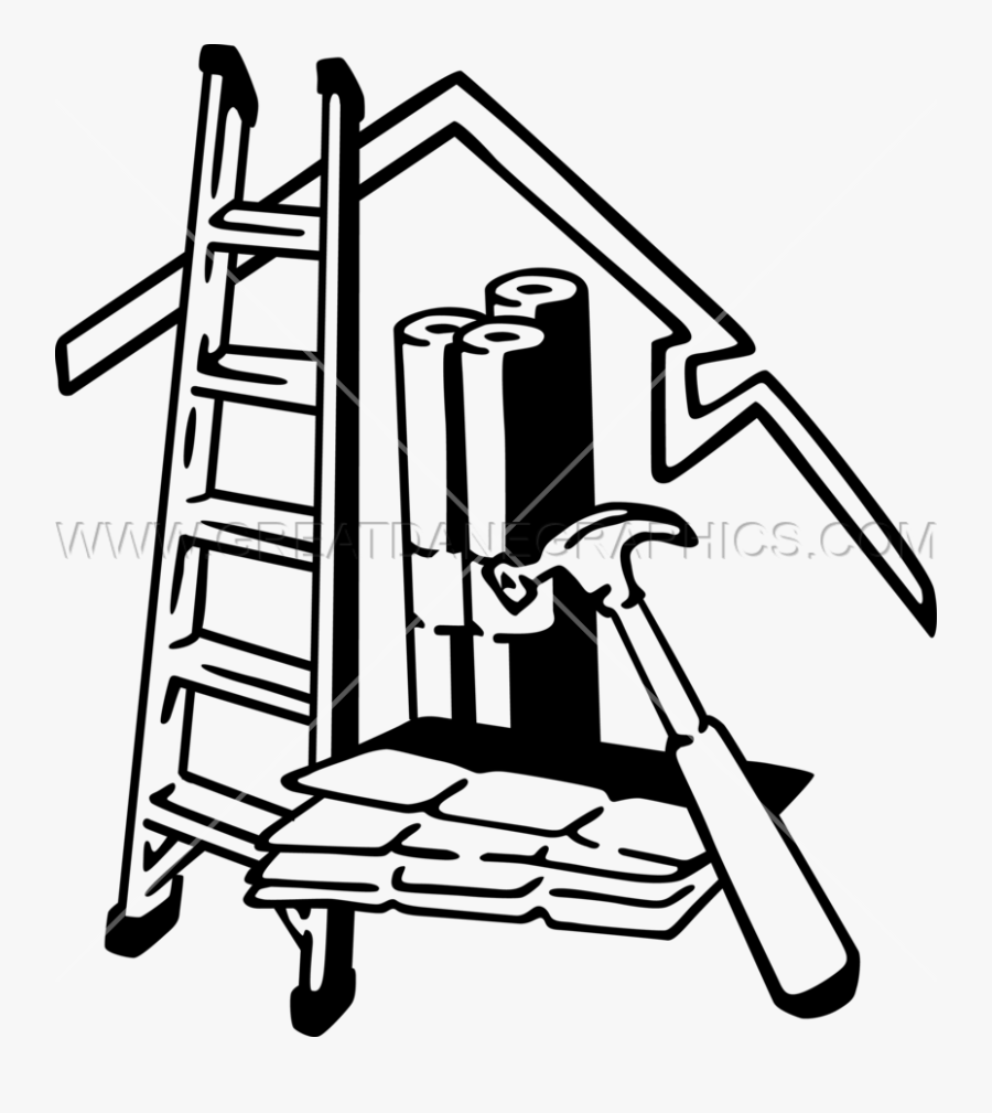 Roofing Equipment - Clip Art, Transparent Clipart