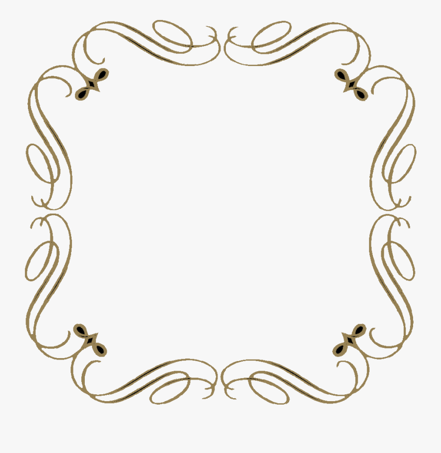 Antique Scroll Clip Art - Scroll Frame Png, Transparent Clipart