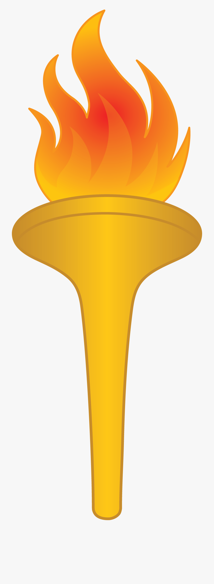 Olympic Torch - Torch Clipart, Transparent Clipart