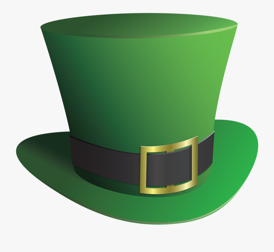 Patrick"s Day Crafternoon - Leprechaun Hat Transparent Background, Transparent Clipart