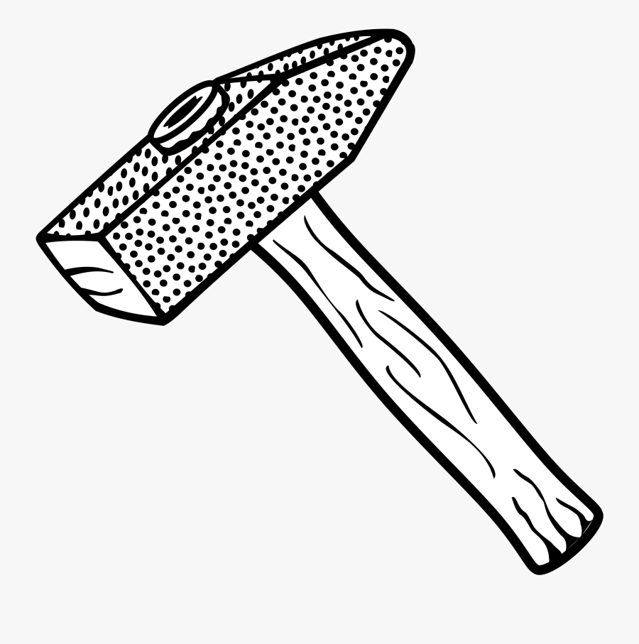 Clipart - Hammer Drawing Png, Transparent Clipart