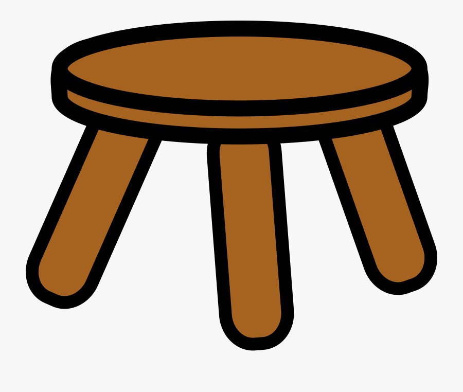 Transparent Table Clipart Png - Stool Clipart, Transparent Clipart