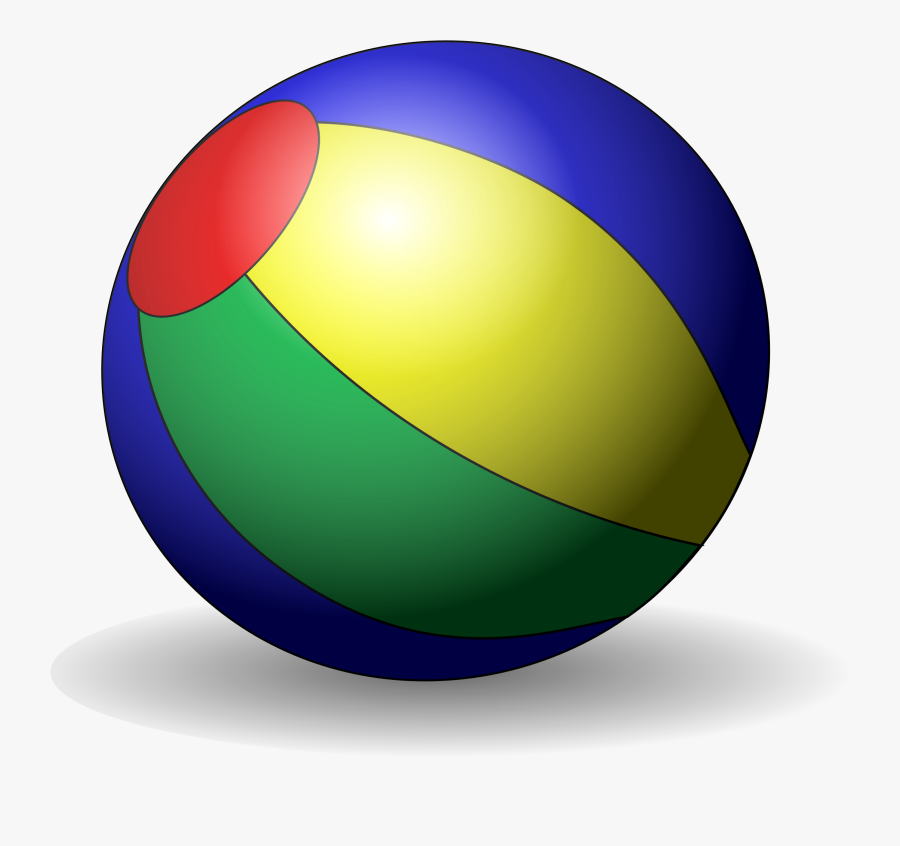 Beach Ball Tropical Beach Clip Art Free Clipart Ball - Beach Ball Clip Art, Transparent Clipart