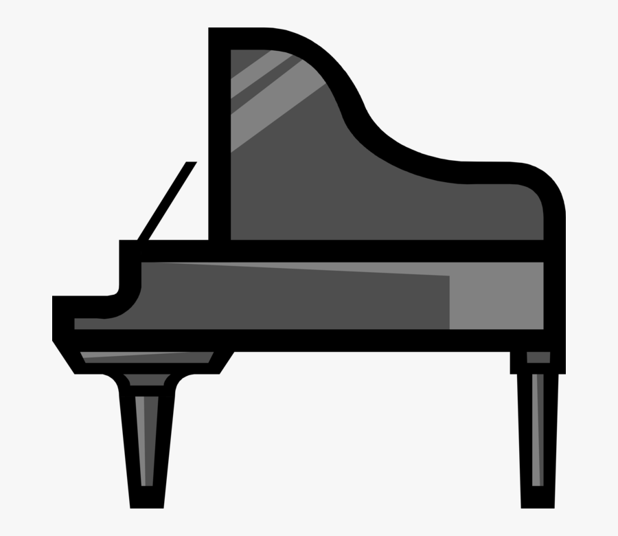 Collection Of Free Piano Vector Top View Download On, Transparent Clipart