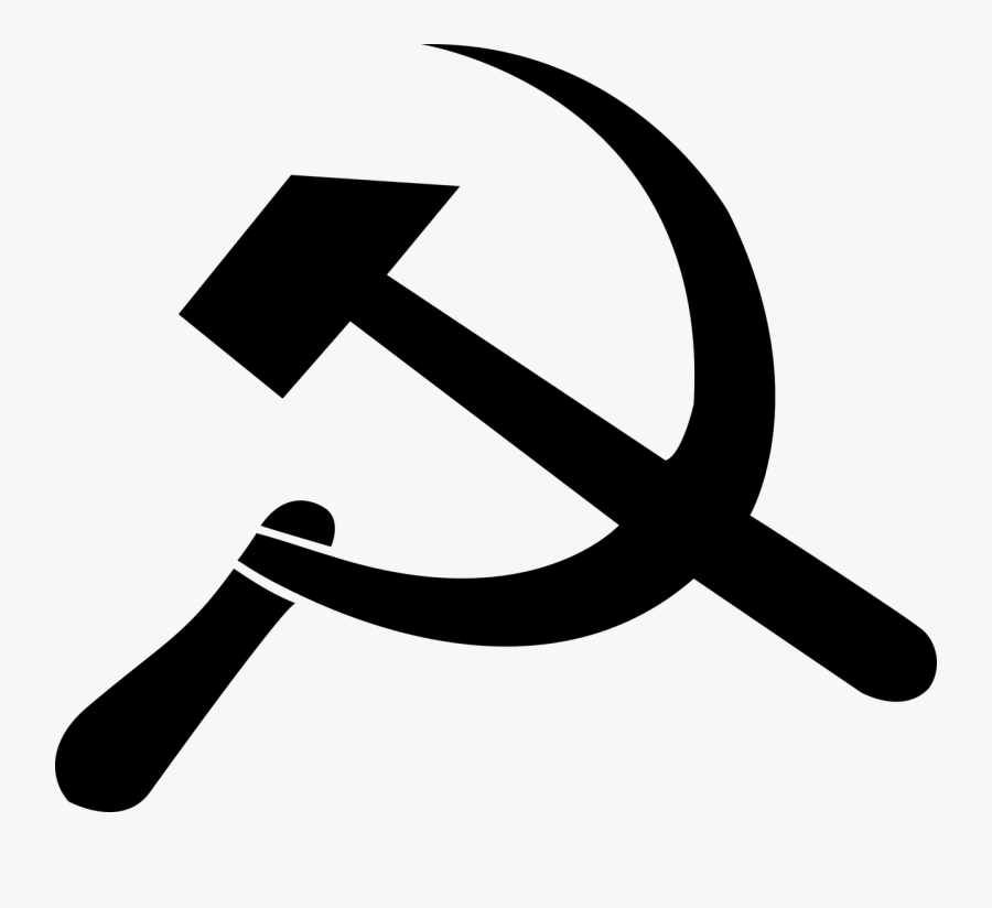 Hammer Clipart Sickle - Hammer And Sickle No Background, Transparent Clipart