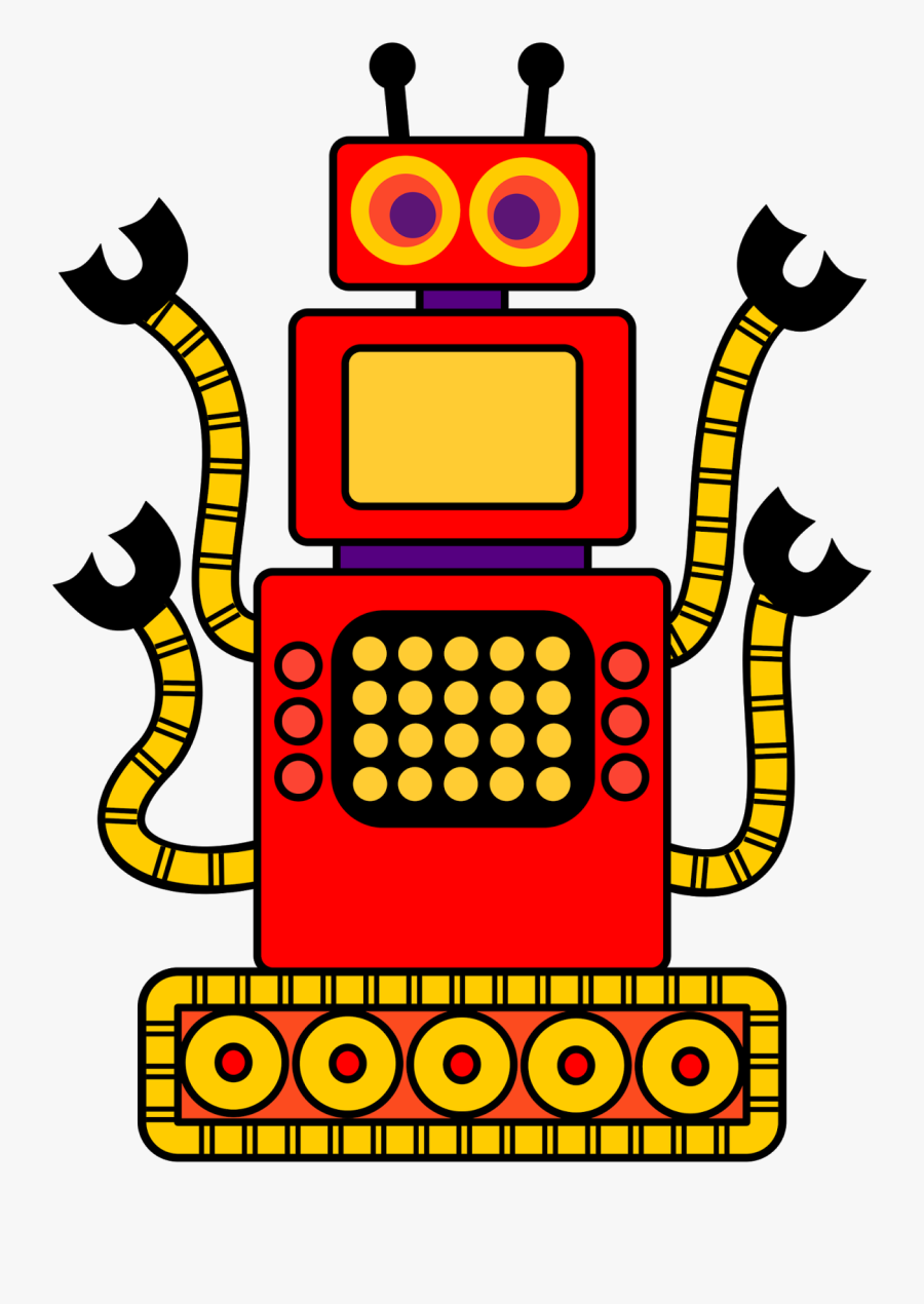Clipart Robots, Transparent Clipart