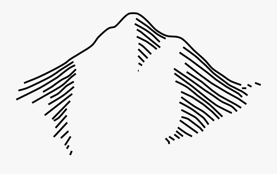 Rock Clip Art Free Clipart - Mountain Symbol For Maps, Transparent Clipart