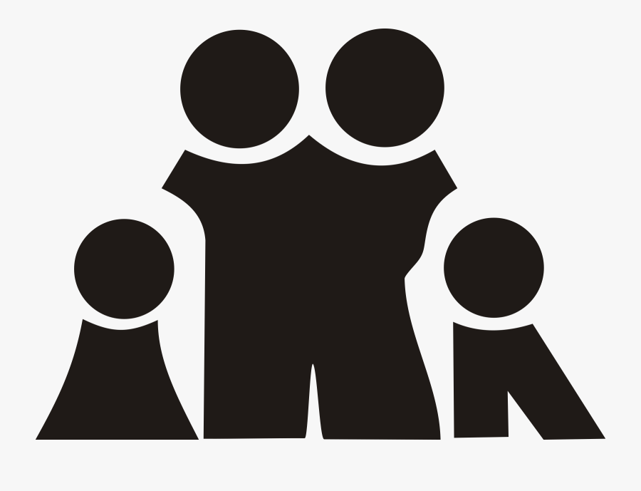 Family Black And White Clipart Family - Family Black And White Logo, Transparent Clipart