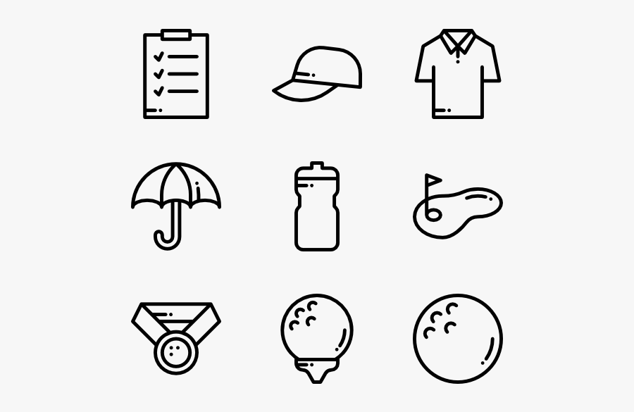 Golf Icon Vector - Filter Icon In Ios, Transparent Clipart