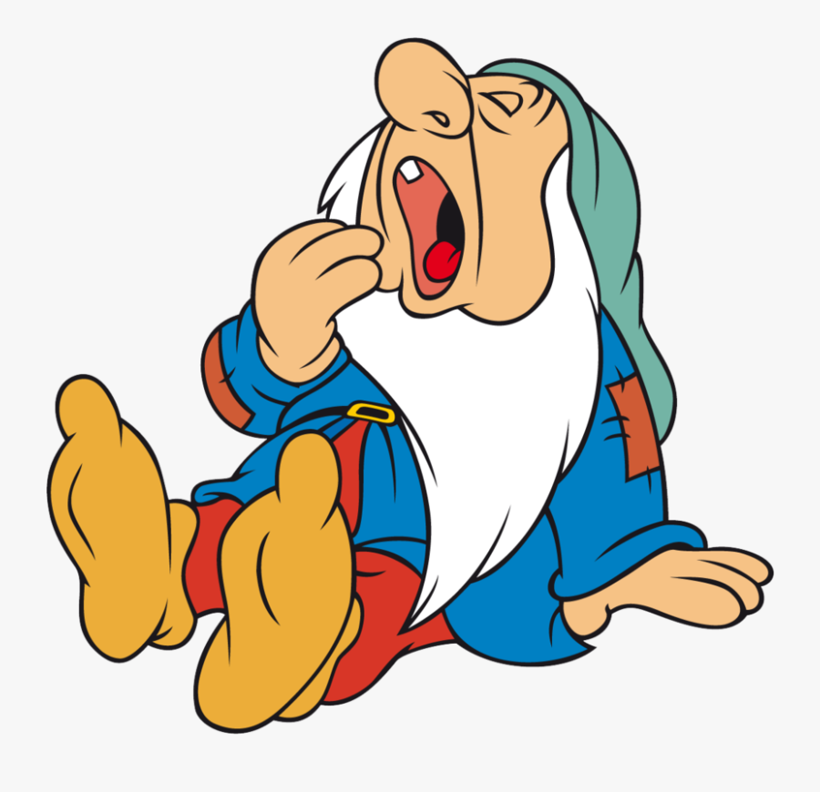 Clip Art Transparent Huge Freebie - Seven Dwarfs Sleepy, Transparent Clipart