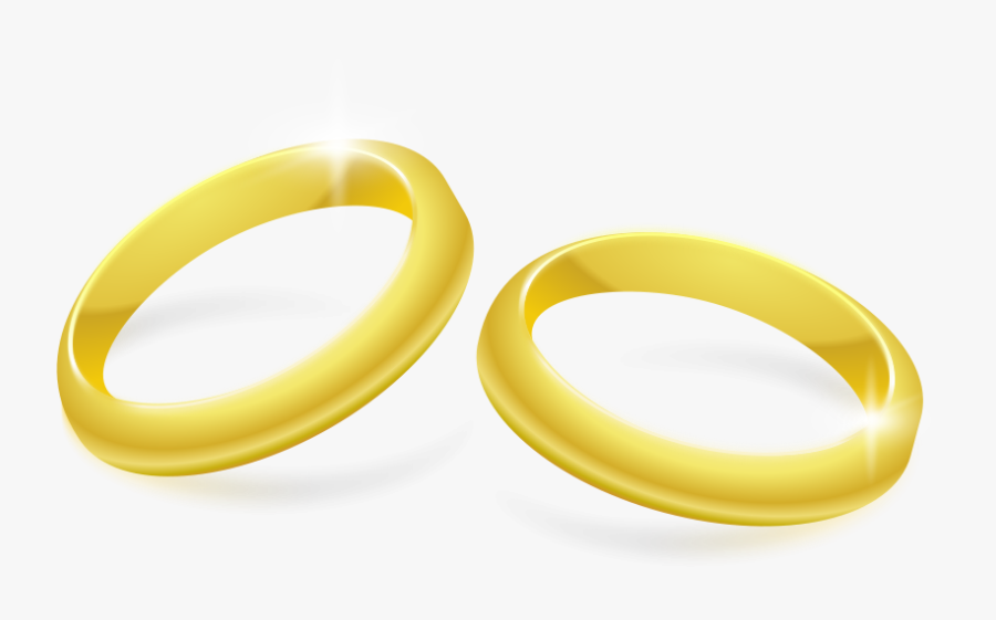 Rings Golden Clipart, Transparent Clipart
