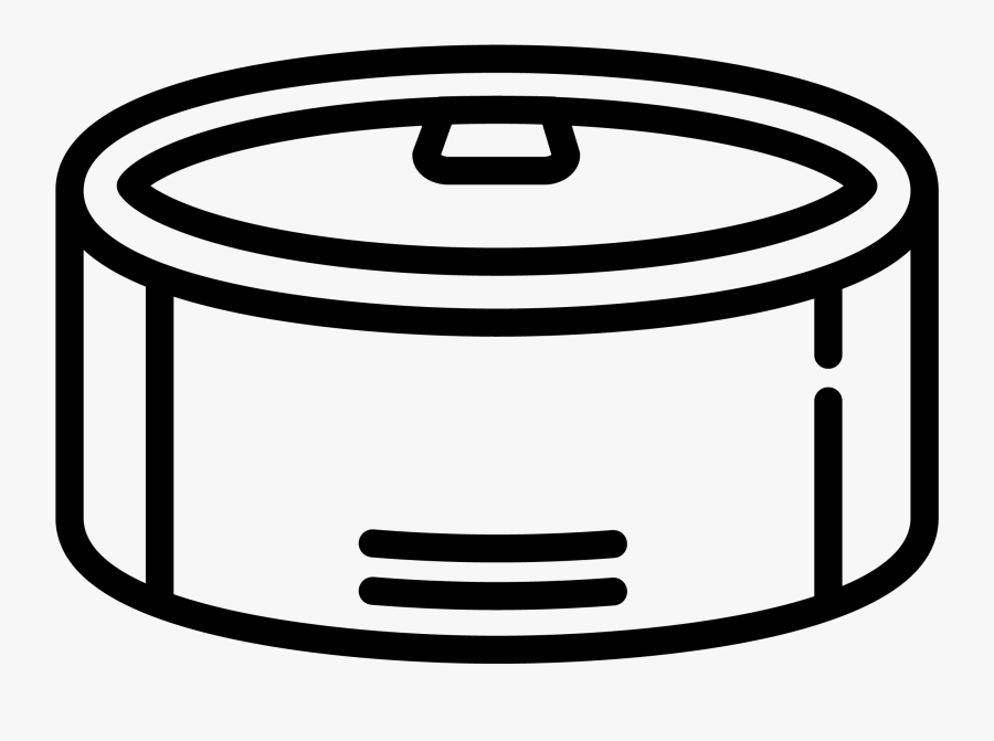 Canned And Preserved Food - Circle, Transparent Clipart