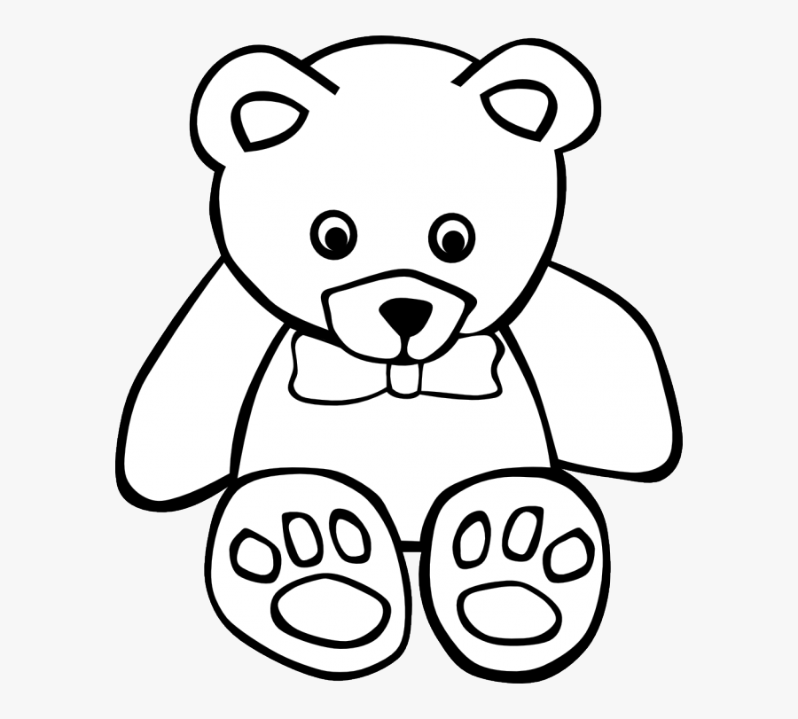 Princess - Castle - Clipart - Black - And - White - - Stuffed Animal Clipart Black And White, Transparent Clipart