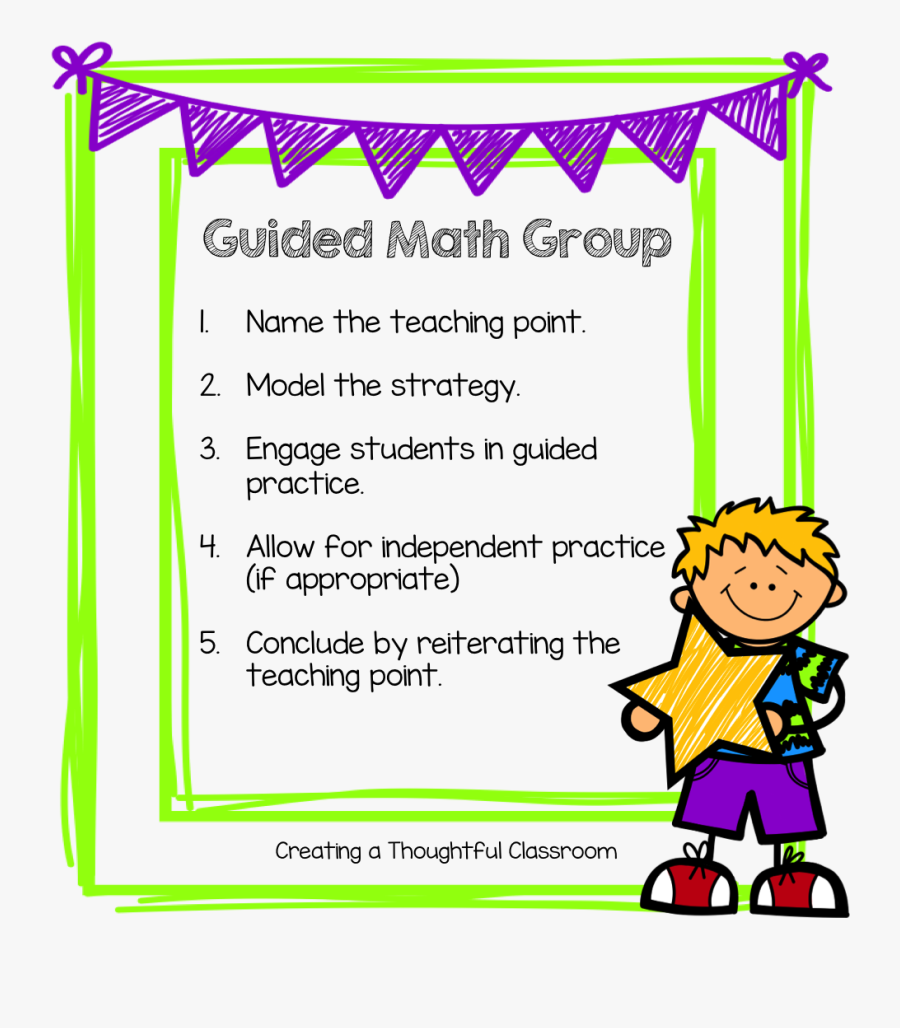 Guided Math Clipart, Transparent Clipart