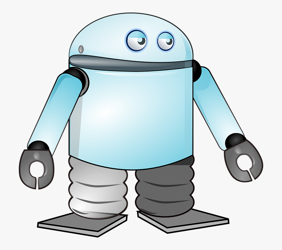 Cartoon Robot Svg Clip Arts - Clipart Robot Animated, Transparent Clipart