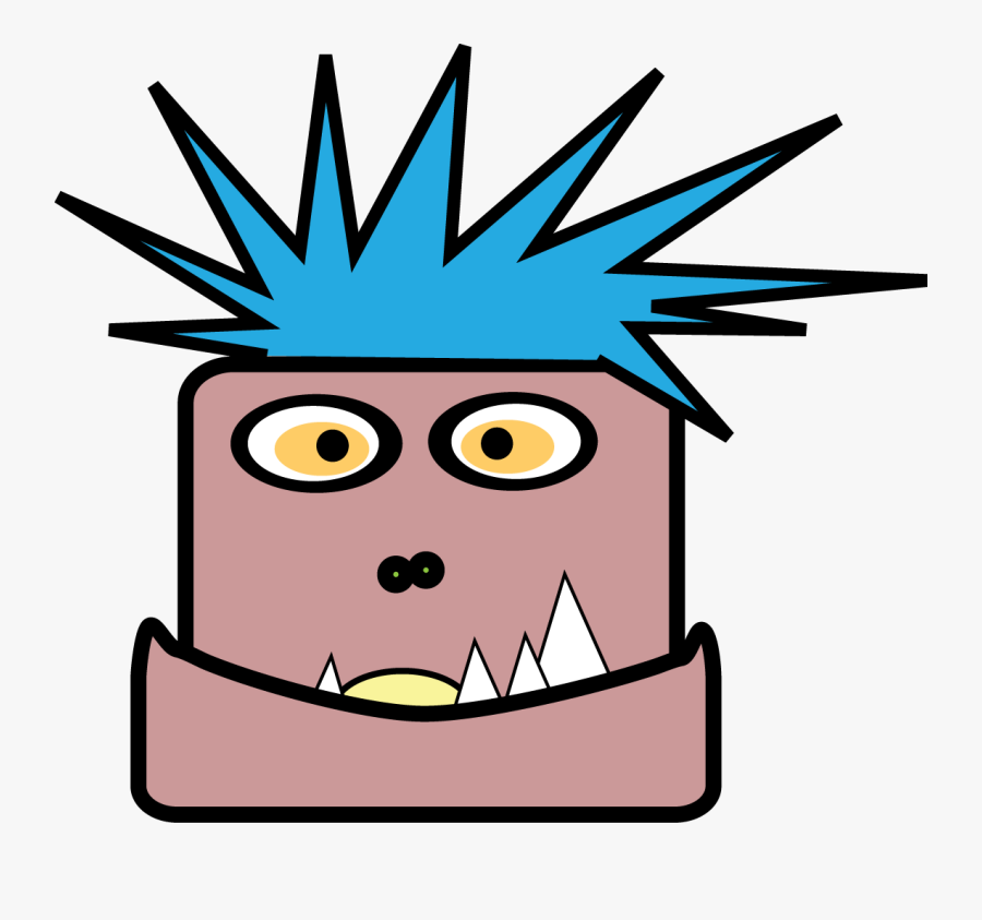 Clip Art Free Sleepover Download Clip - Monster Face Transparent Background, Transparent Clipart