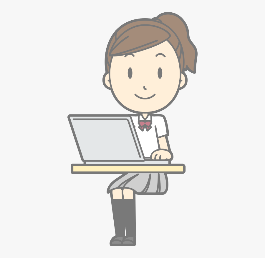 Cartoon Computer Clipart - Clip Art Computer Cartoon, Transparent Clipart