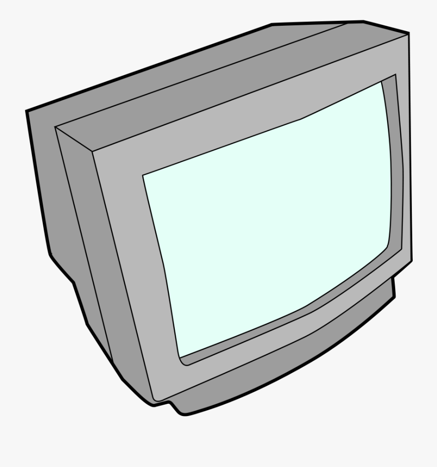 Crt Monitor Clip Art - Crt Monitor, Transparent Clipart