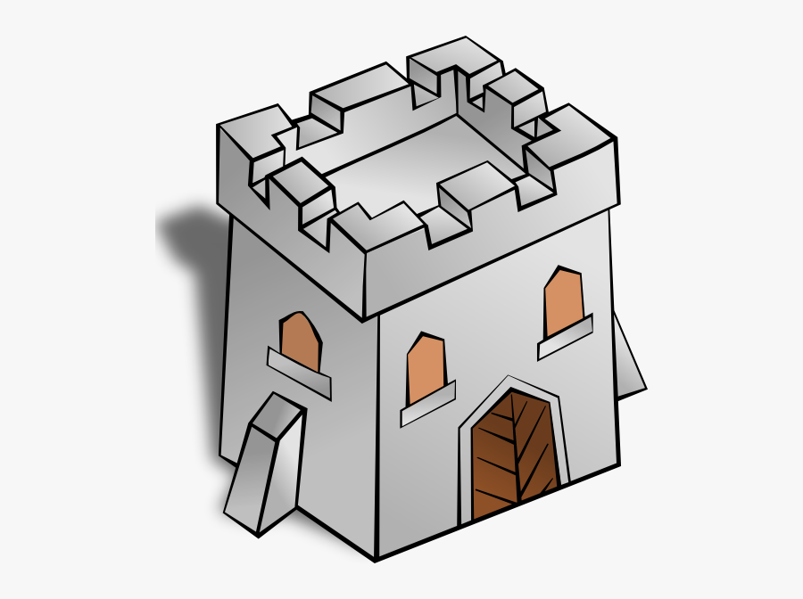 Tower Square Clip Art - Fort Clipart, Transparent Clipart