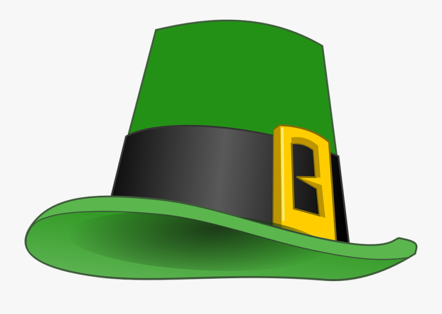 St Patrick Leprechaun Hat Png Clipart Picture - Leprechaun Hat Clip Art, Transparent Clipart