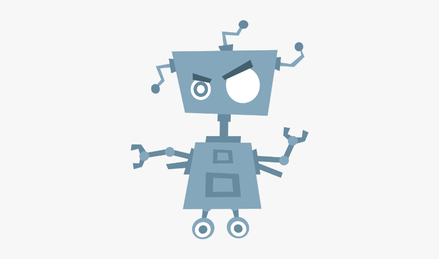 Bot Clipart - Robot Clipart Transparent Background, Transparent Clipart