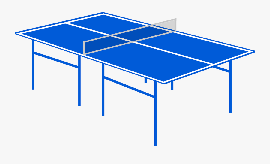 Table Clipart Vector Clip Art Free Design - Ping Pong Table Clipart, Transparent Clipart