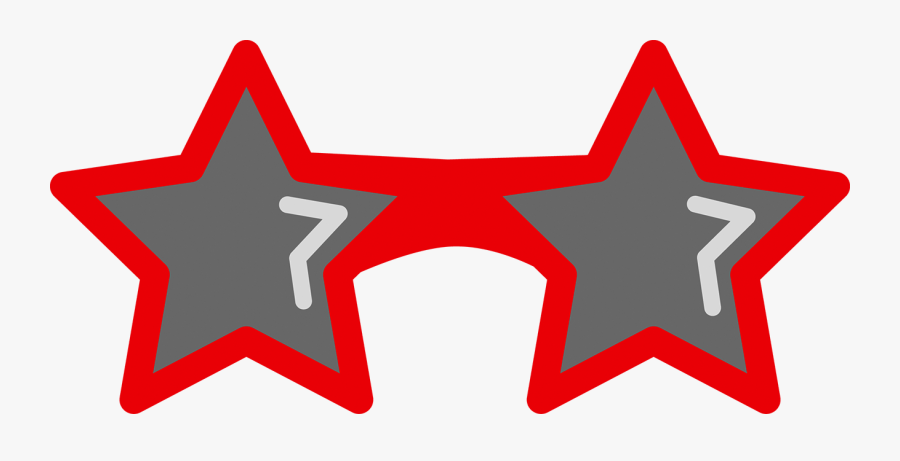 Glasses Clipart Star Glasses Clipart Library Techflourish - Clip Art Star Sunglasses, Transparent Clipart