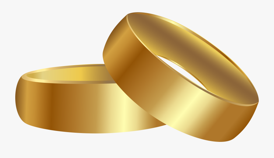 Wedding Rings Png Clip Art - Wedding Band Clip Art, Transparent Clipart