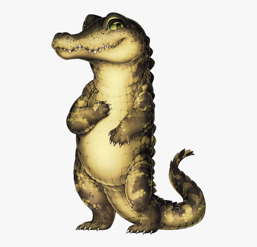 Transparent Aligator Png - Furvilla Crocodile, Transparent Clipart