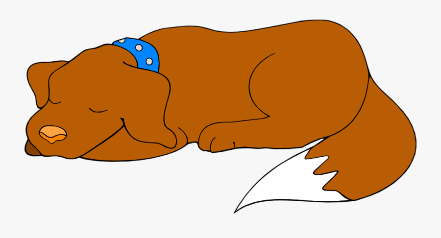 Clip Art Svg Transparent Stock - Sleeping Dog Clipart Png, Transparent Clipart