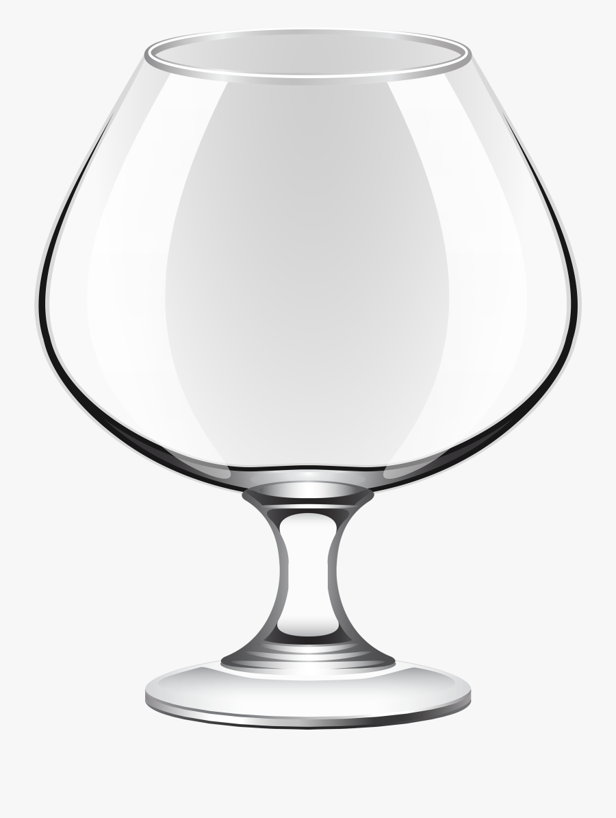 Transparent Brandy Glass Png Clipart - Glass Clipart Png, Transparent Clipart