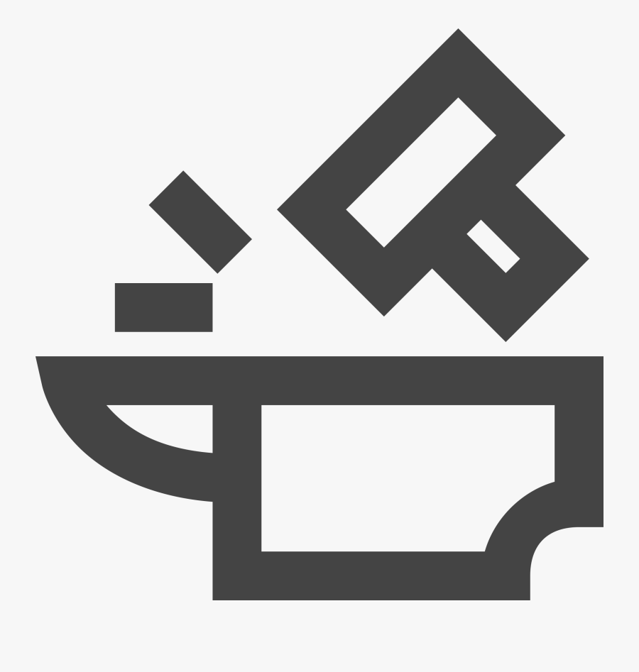 Anvil Clipart Blacksmith Shop - Hammer And Anvil Png, Transparent Clipart