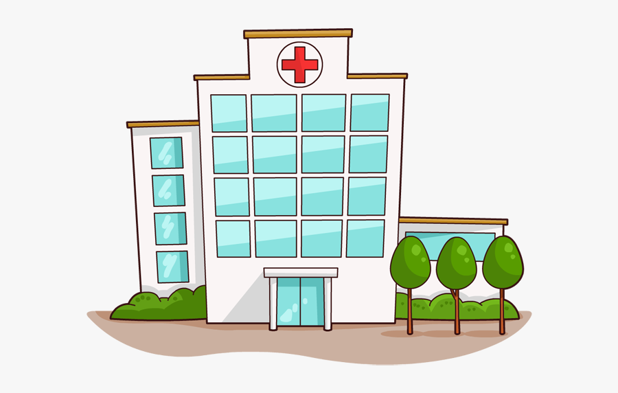 Transparent Hospital Clip Art - Hospital Building Clipart Png, Transparent Clipart