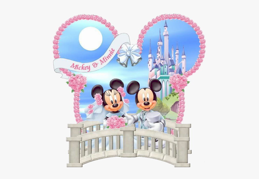 Disney Castle Clipart 2 - Mickey And Minnie Mouse Castle, Transparent Clipart