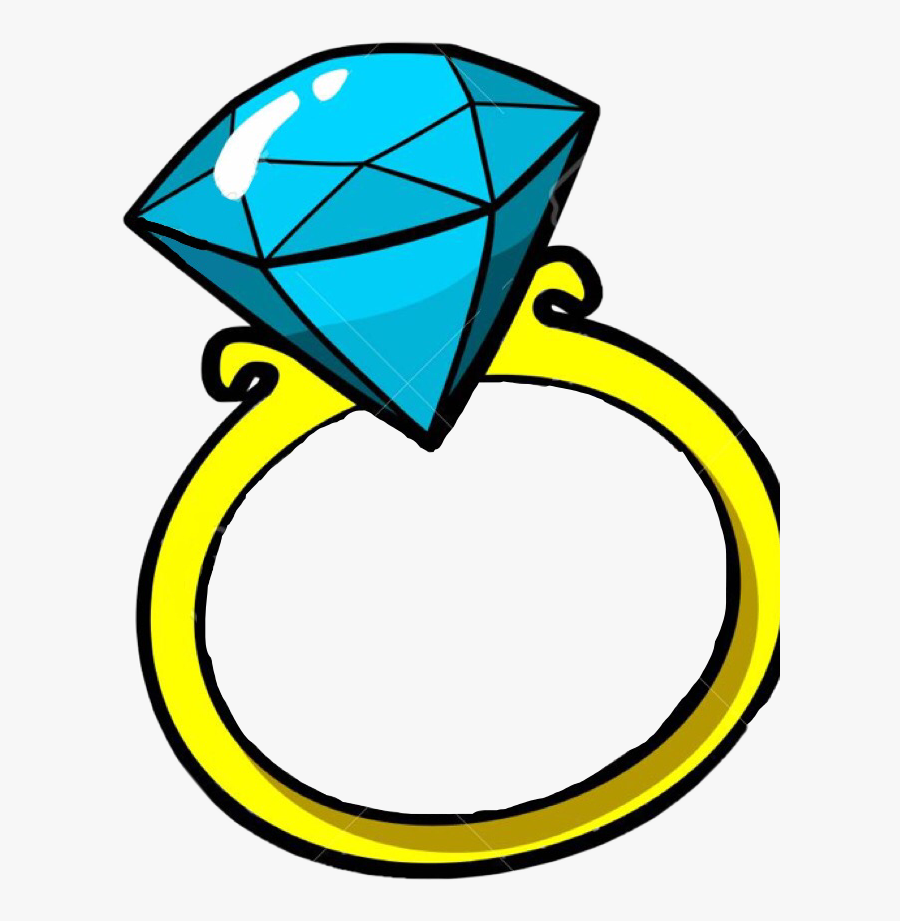 #ring #dimond #diamond #blue #rings #marry #clipart - Ring Clipart, Transparent Clipart