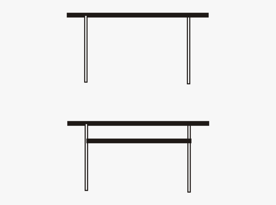 Table Clipart Tabble - Clip Art Table 2d, Transparent Clipart