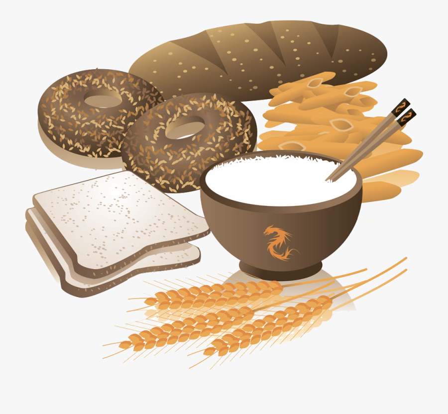 Breakfast Whole Grain Wheat - Cereals And Grains Clipart, Transparent Clipart