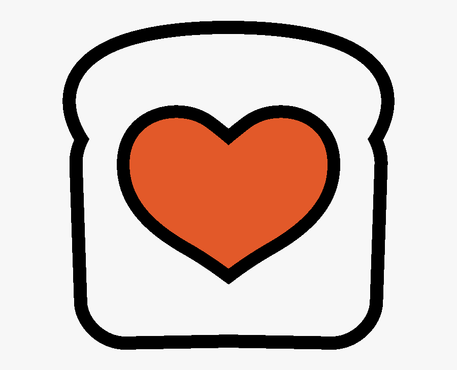 Our Daily Bread - Heart, Transparent Clipart