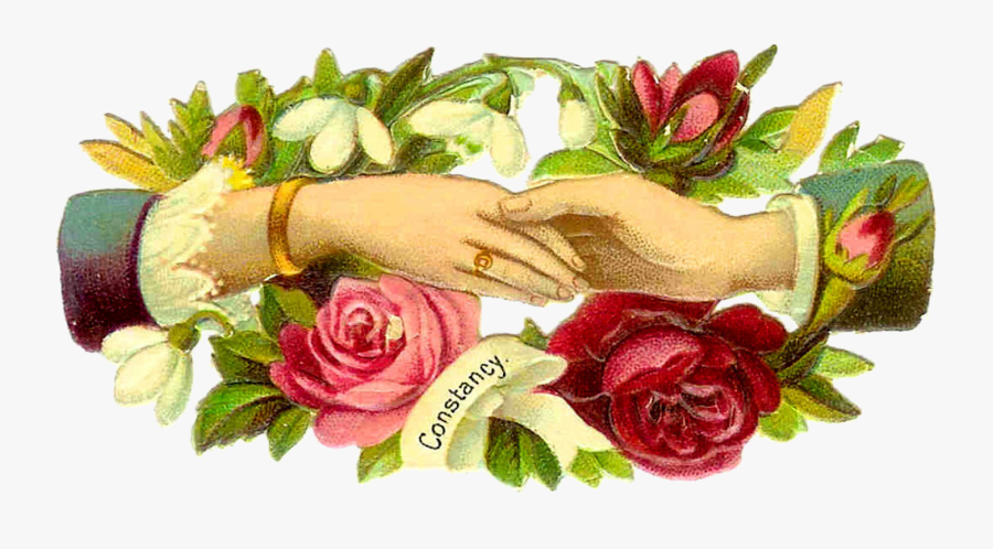 Flower Ring Clipart - Wedding, Transparent Clipart