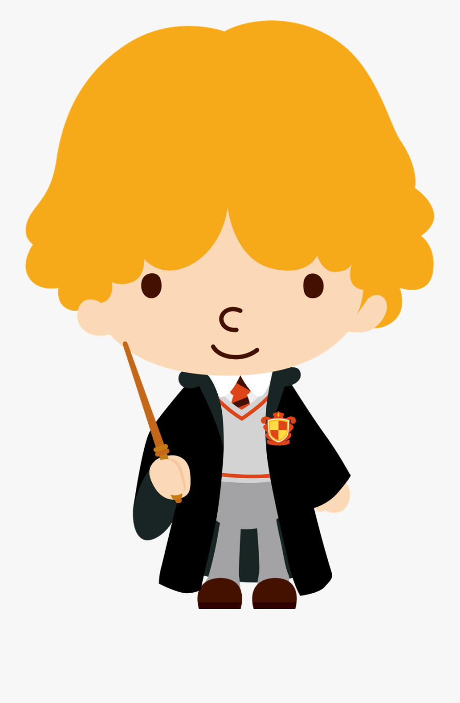 Harry Potter Clipart Burrow - Harry Potter Character Clip Art, Transparent Clipart