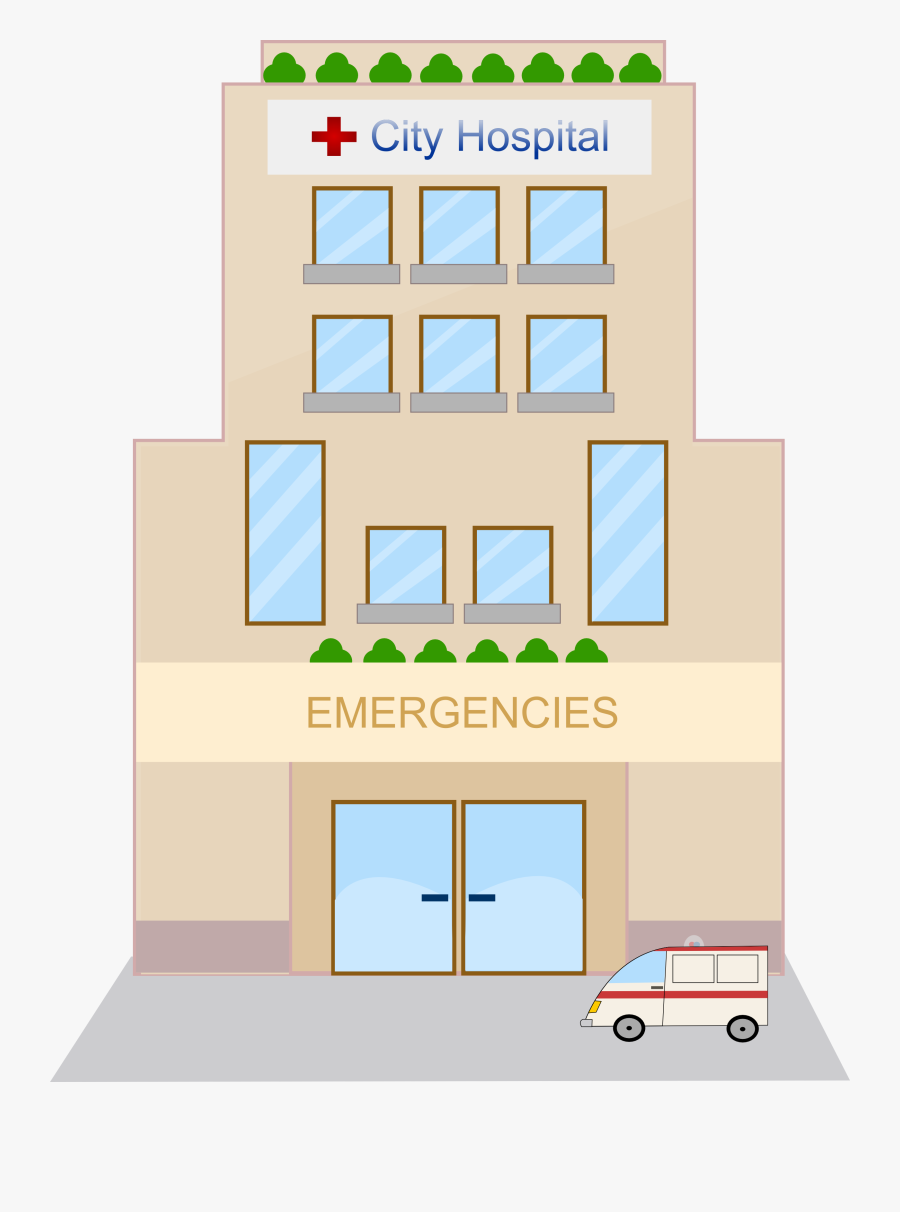 Hospital Free To Use Cliparts - Animated Pictures Of Hospitals, Transparent Clipart