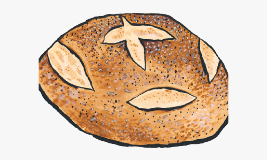 Clip Art Bread Roll, Transparent Clipart